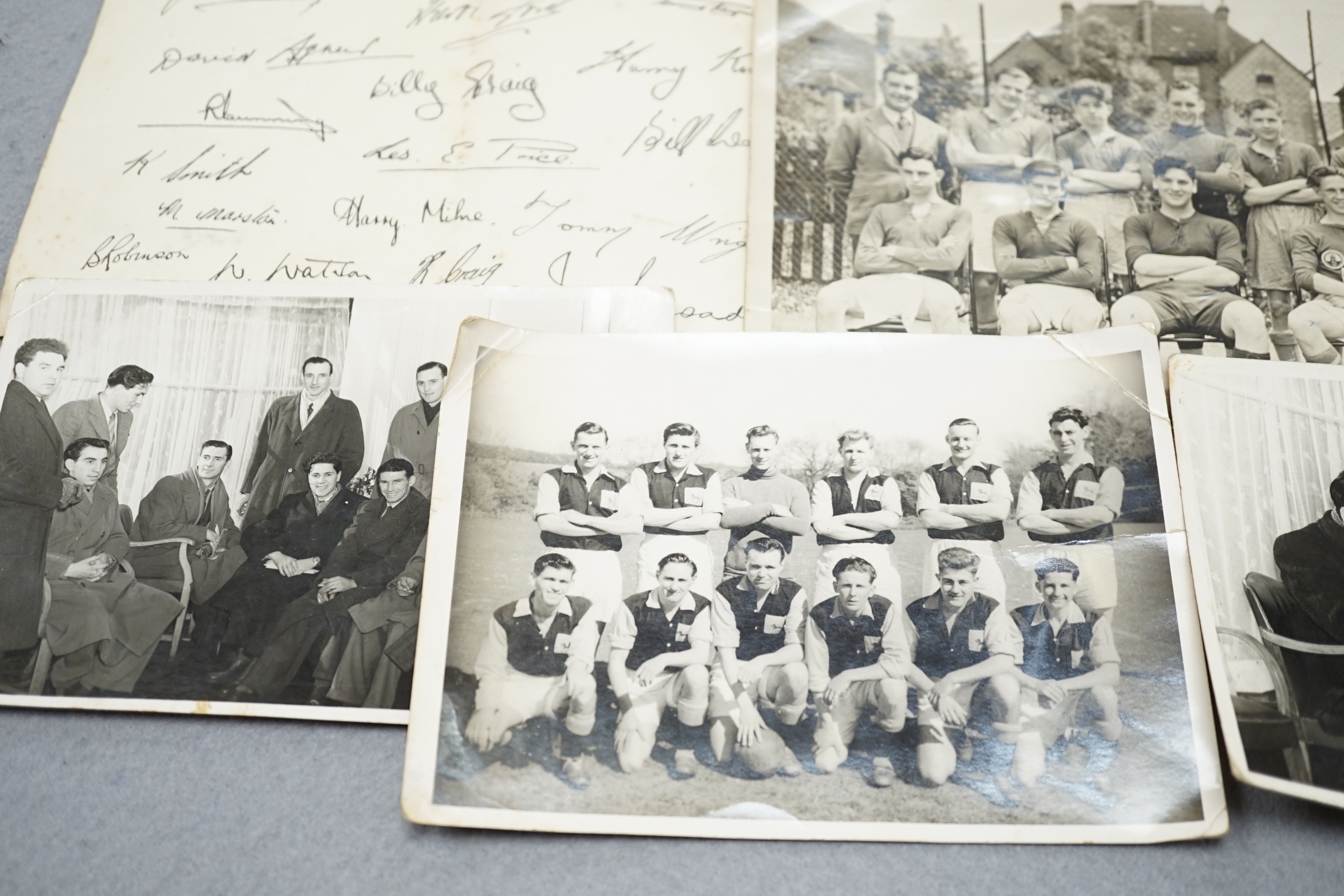 Football collection including 9ct. gold Tyneside Football League medal, 1896-97